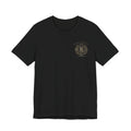 Black Shield Co. Firefighter Tee — "Tradition. Pride. Service. Always Ready."