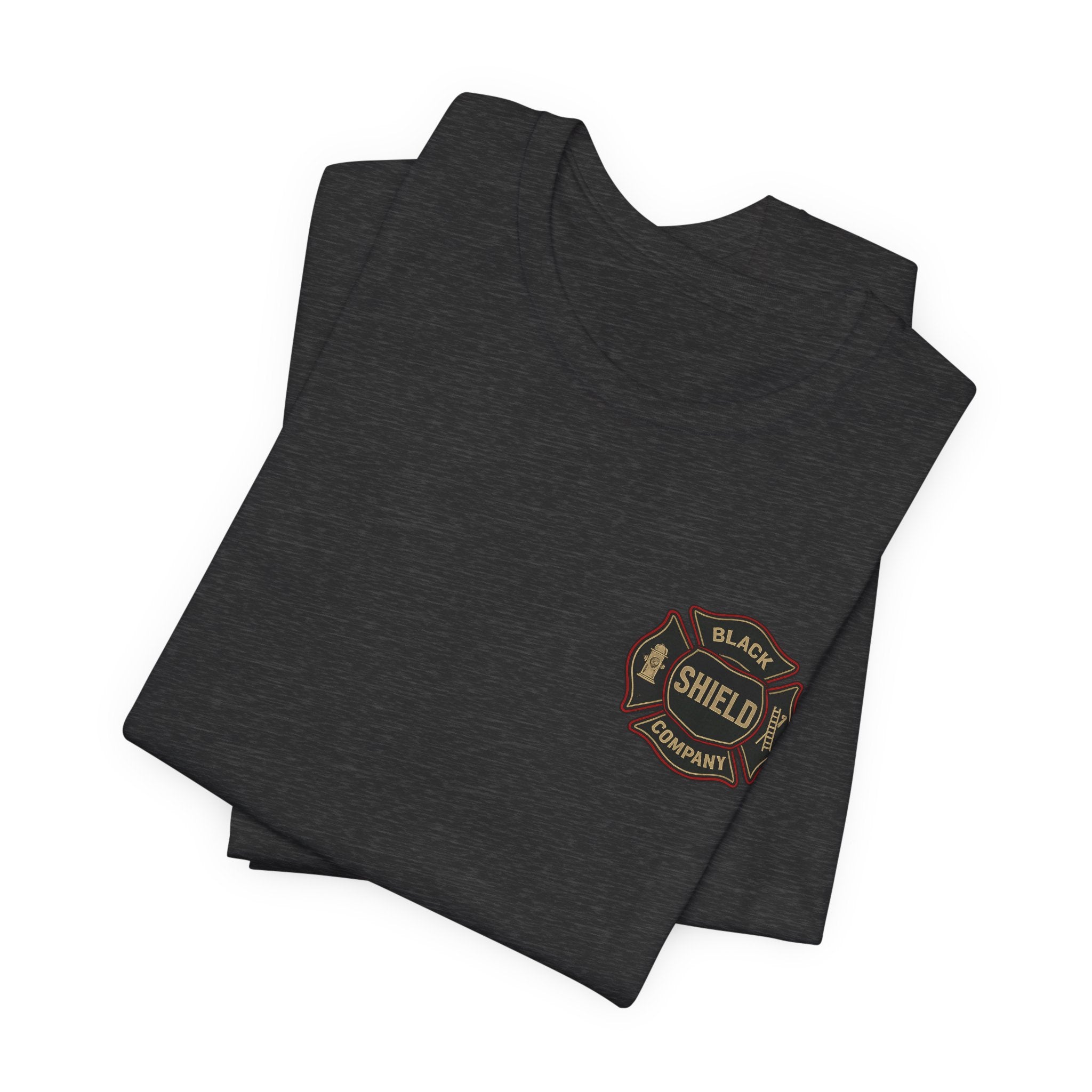 Firefighter T-Shirt — Black Shield Co. Engine Company Graphic Tee