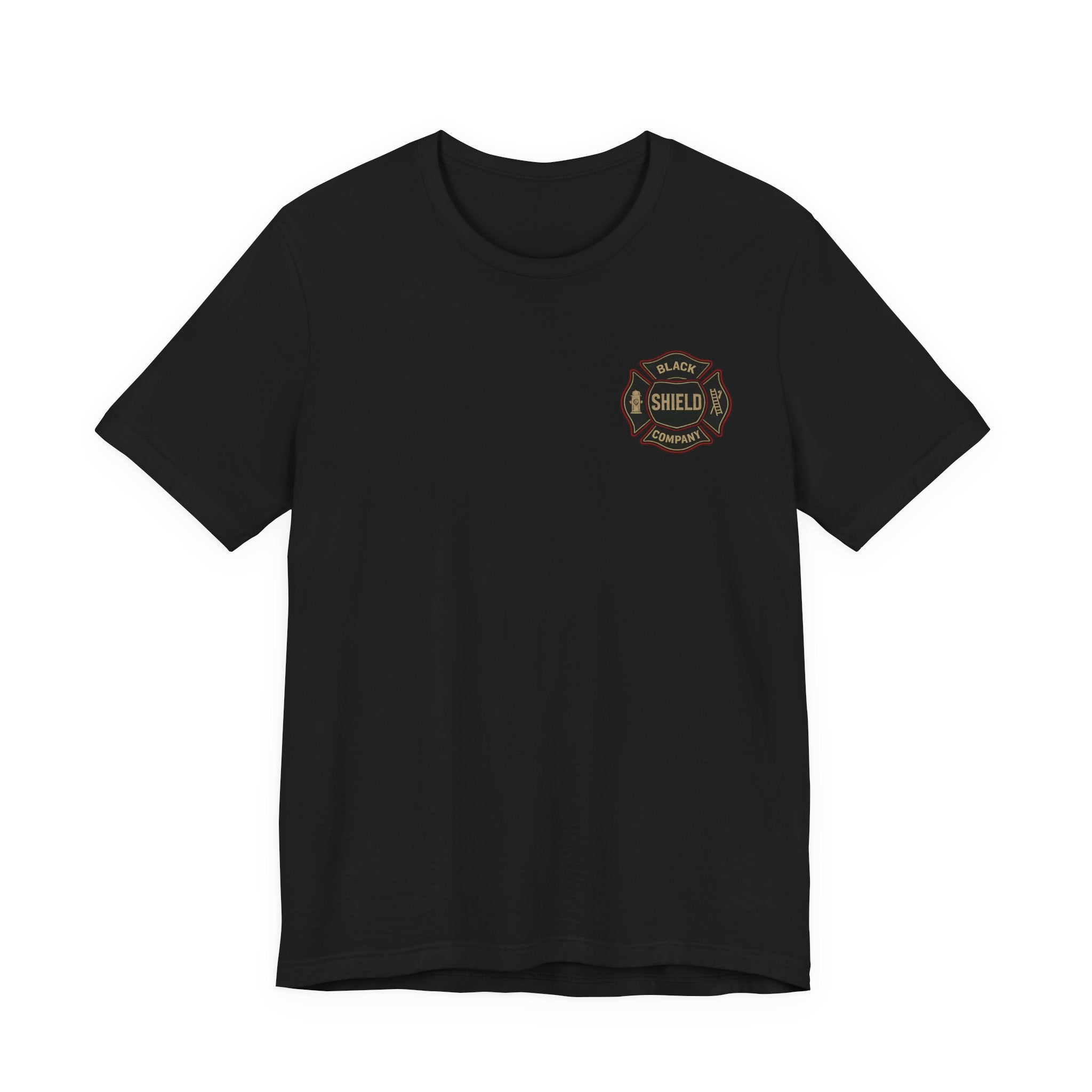 Firefighter T-Shirt — Black Shield Co. Engine Company Graphic Tee