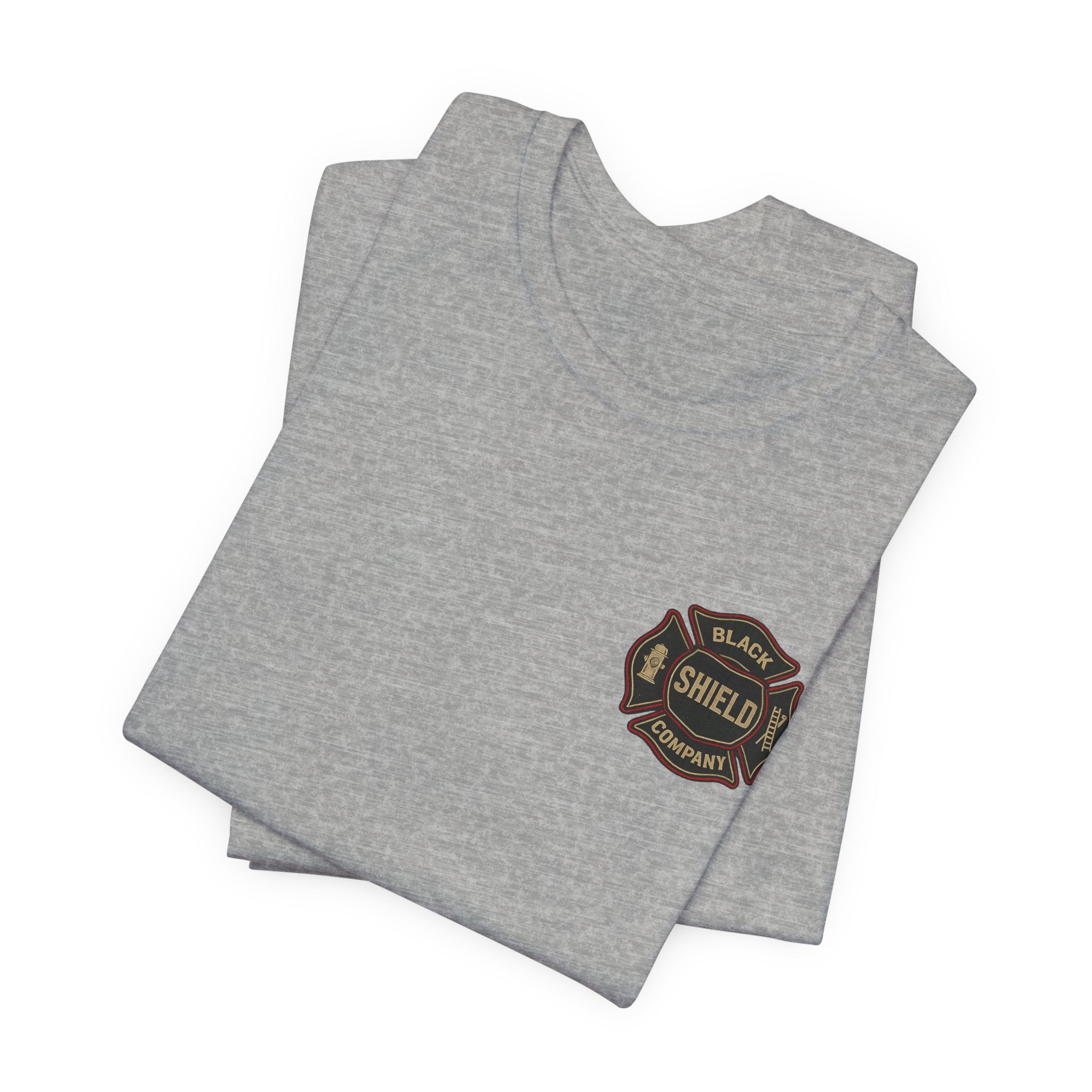 Firefighter T-Shirt — Black Shield Co. Engine Company Graphic Tee